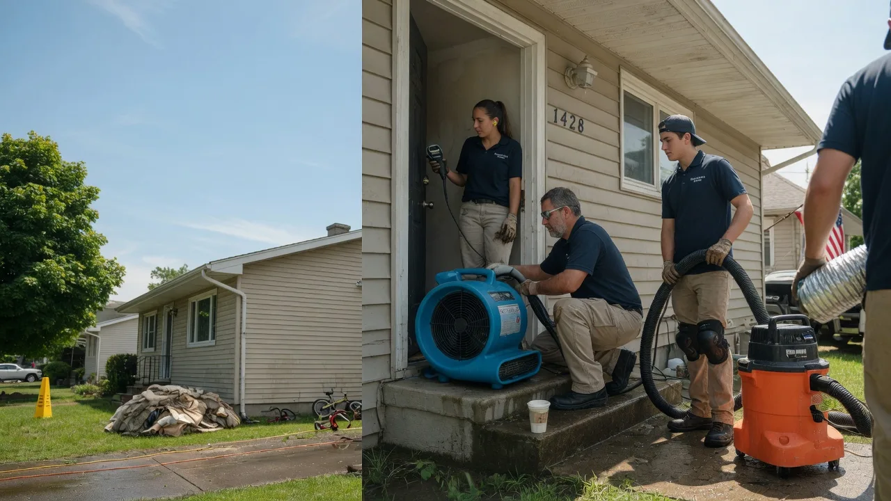 Water Damage Restoration in Columbia, IA near me